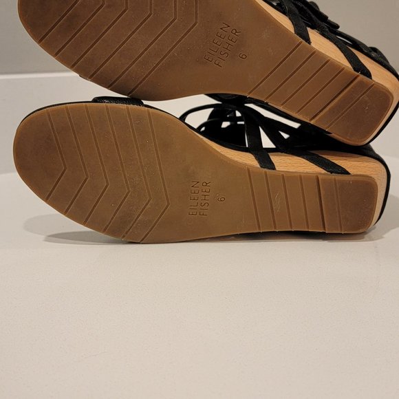 Size 6 Eileen Fisher Wedges - Picture 4 of 8